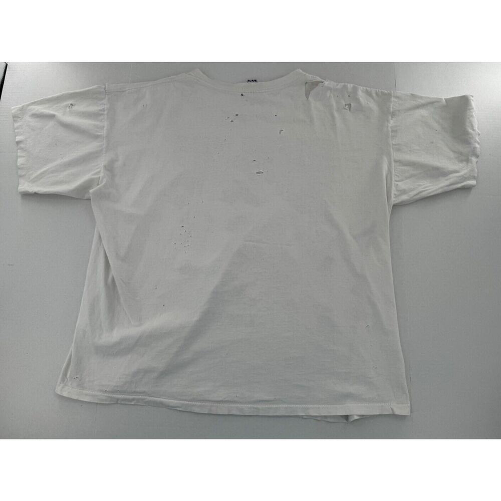 Vtg Chicago Bulls T Shirt 1996 NBA Champs 90s Rap Tee It’s 4 Real Bullieve it XL - Picture 8 of 13